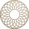 Ekena Millwork Cannes Wood Fretwork Pierced Ceiling Medallion, Birch, 16"OD x 5 1/2"ID x 1/4"T CMWP16X16X0250CNBI - alternate 1